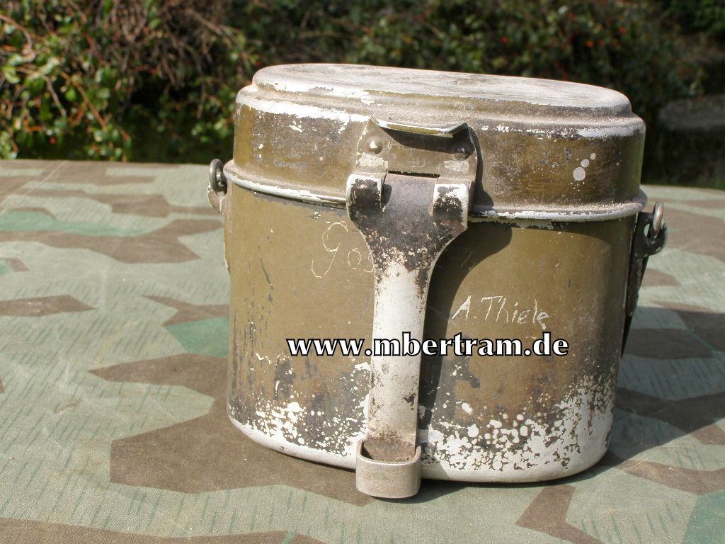 WH Kochgeschirr 1940/41 ca. 70% Lack, AEM.A 40, GNL 41