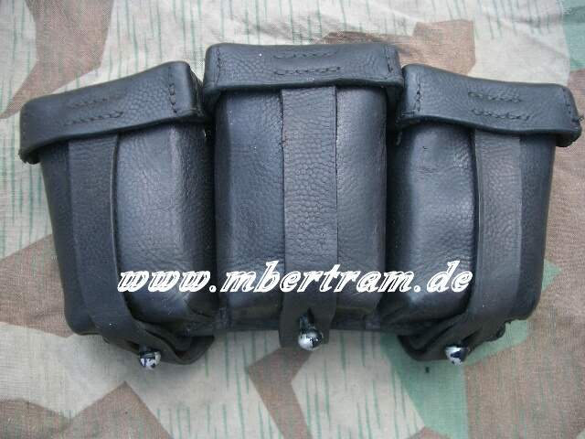 K98 3er Munitionstasche, seltener Codestempel: eng 2/41