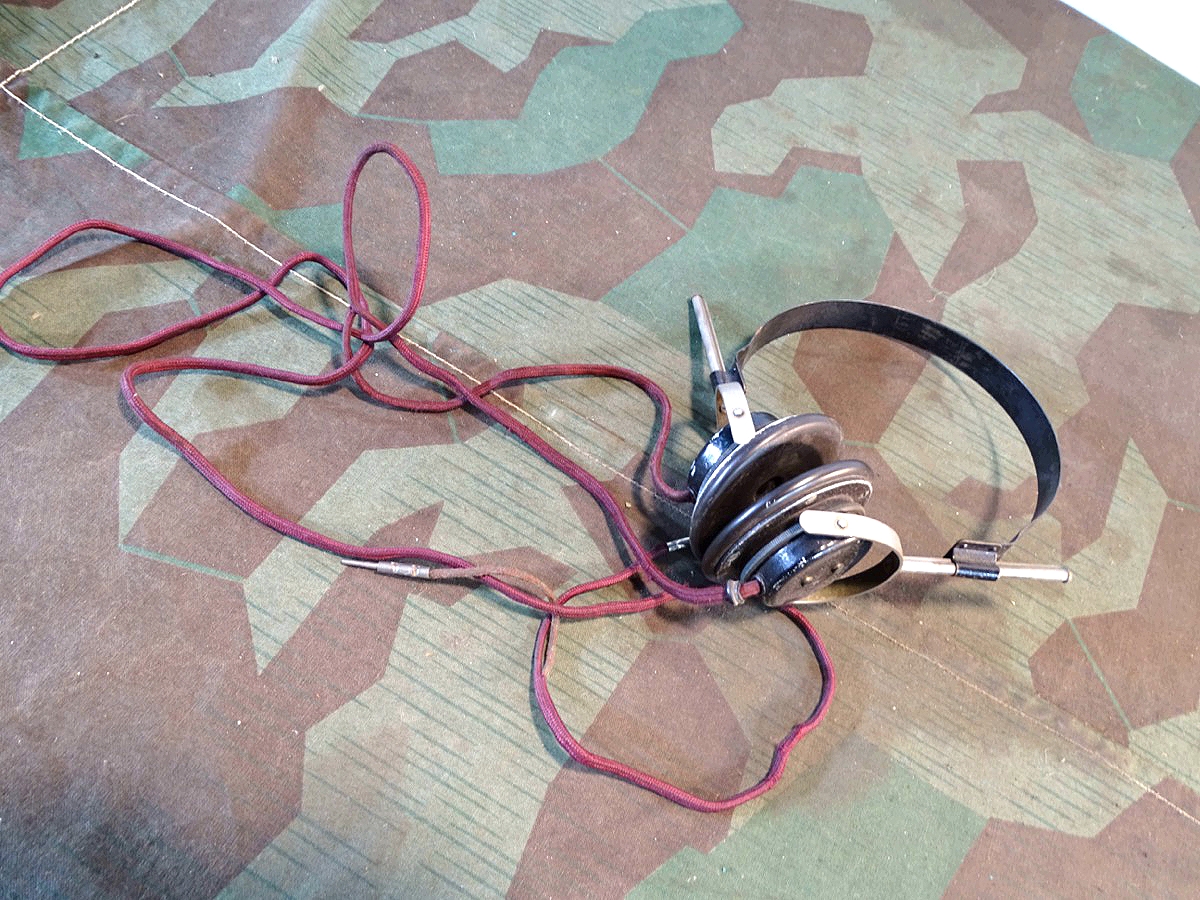 Kopfhörer 40er Jahre. DRGM, Telefunken FH 333-2000 Ohm