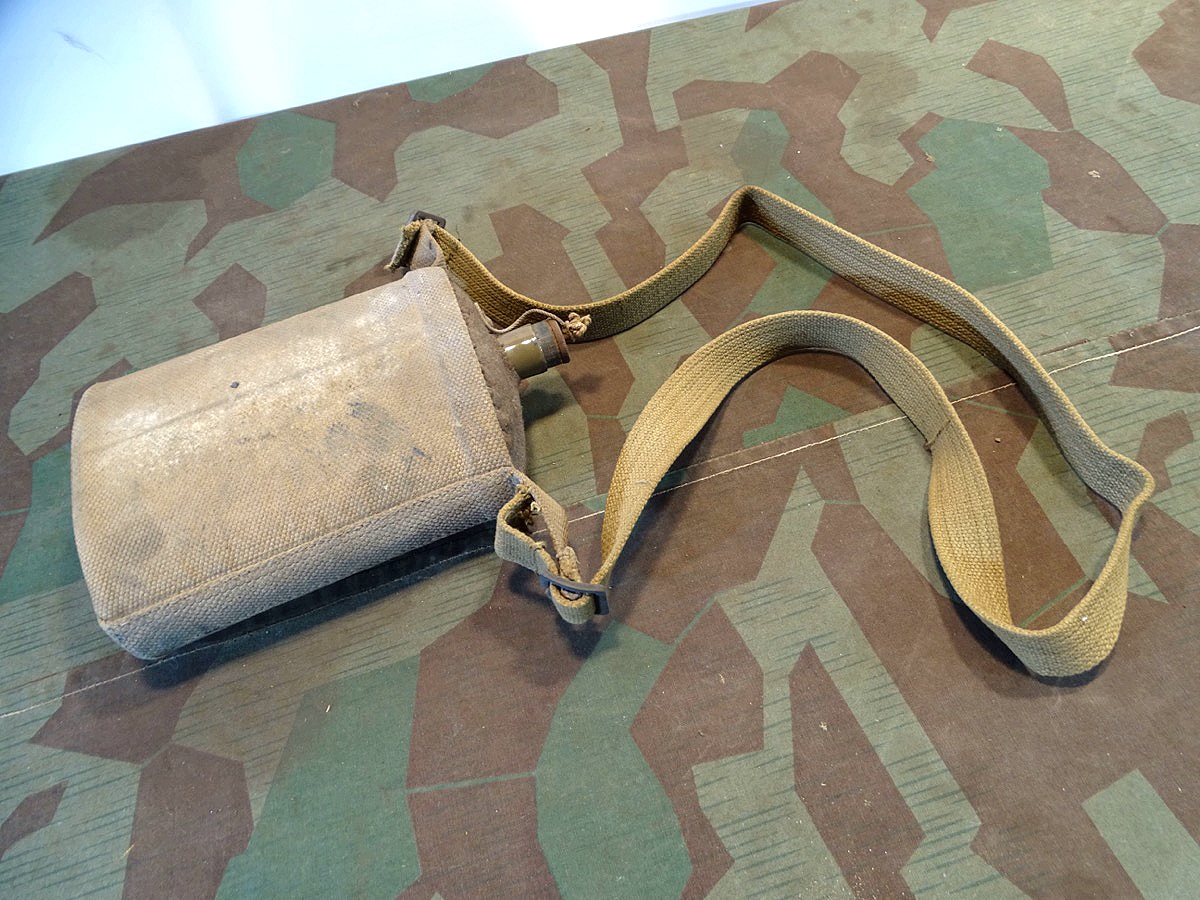 Britische Feldflasche M 37 , 2. Weltkrieg 