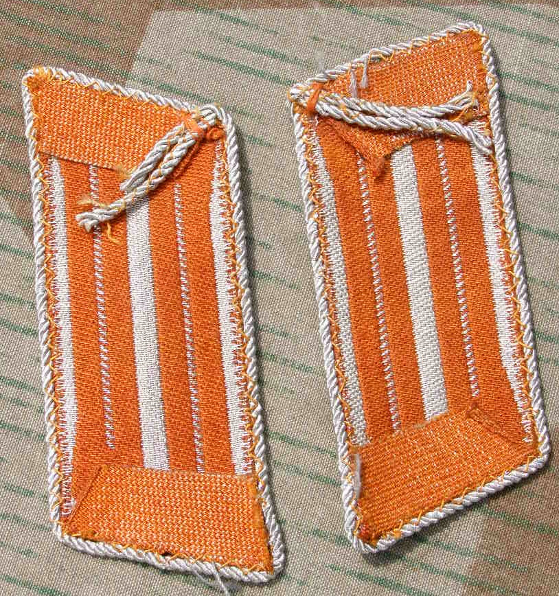 Pärchen Kragenspiegel Gendarmerie, 3. Reich