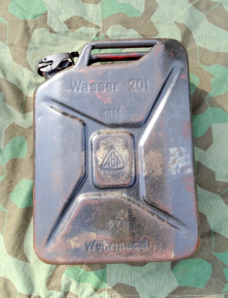 Wasser Kanister, 20 L ,"1941, Wehrmacht" , dunkel feldgrau