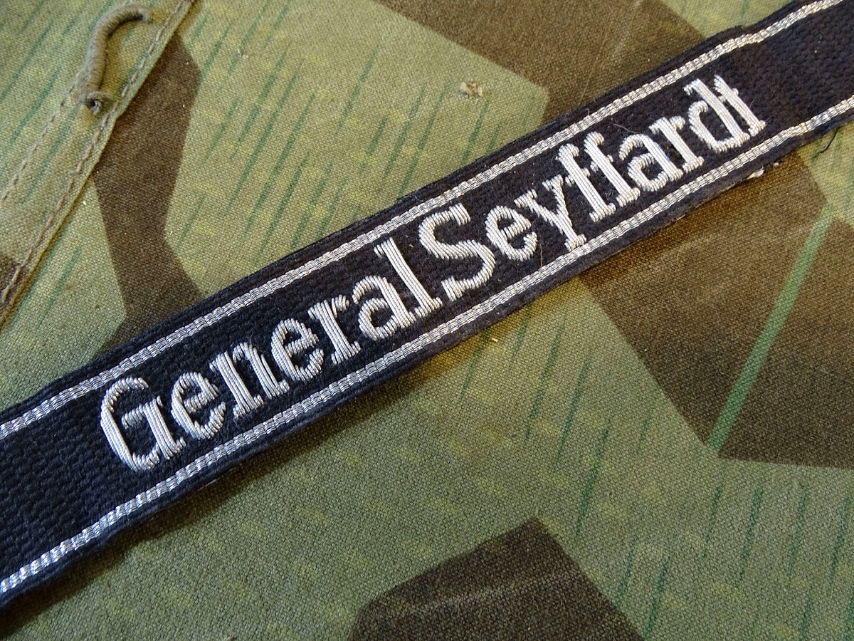 Replik: Waffen SS Ärmelband General Seyffardt