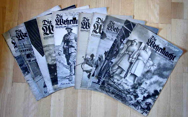10x Die Wehrmacht, 1940 Original Ausgabe v. O.K.W.