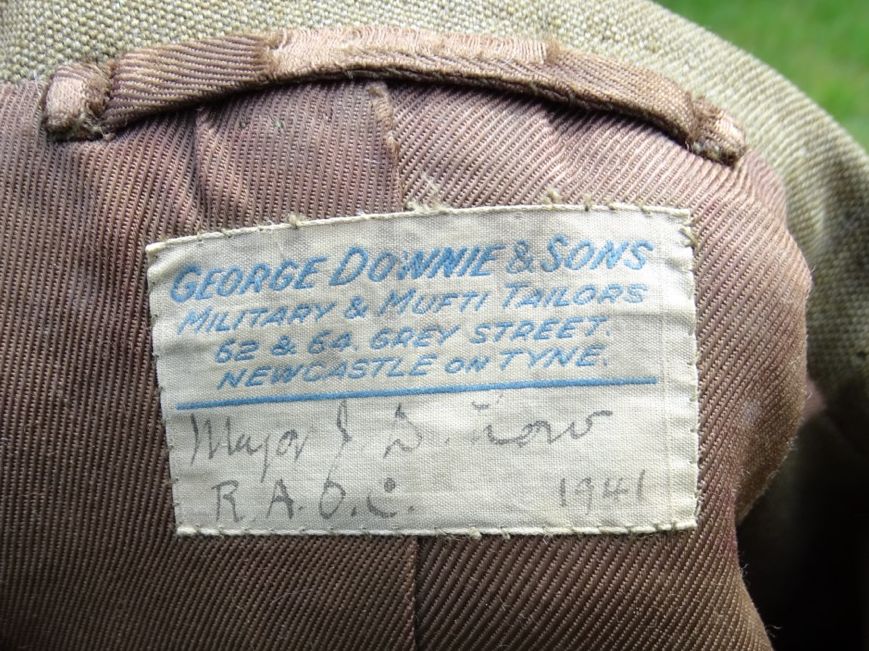 Jacke / Hose Major Royal Army Ordenance Corps 1941 Jacke / Hose Major Royal Army Ordenance Corps 1941