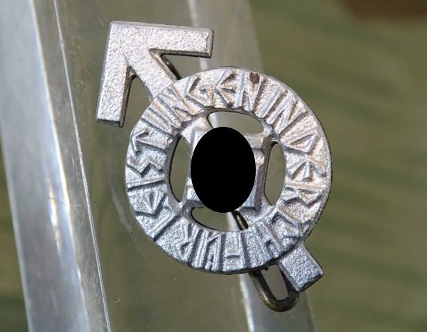 Miniatur HJ Leistungsabzeichen in silber, RZM M1/101 G.Brehmer