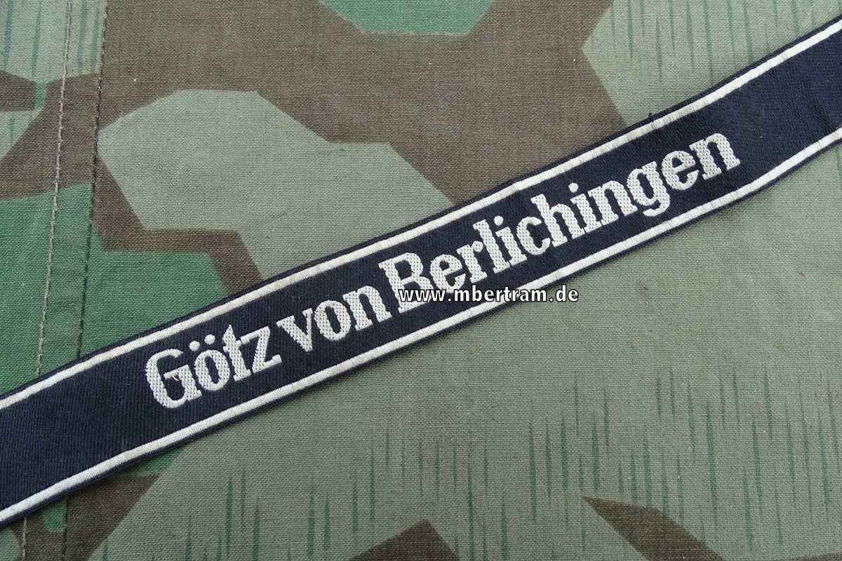 Replik: Ärmelband Götz von Berlichingen aus Wuppertaler Fertigung, Unikat 