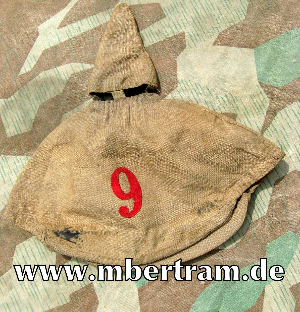 1. WK, feldgrauer Tarnüberzug für Pickelhauben Offiziere