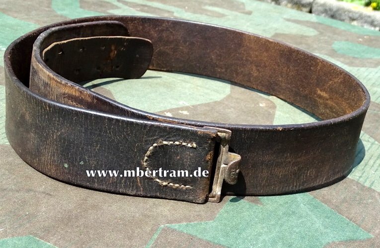 Wehrmacht Koppelriemen , Eisenschliesse " D&amp;O"