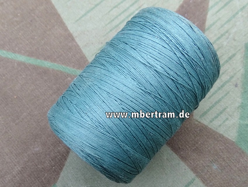 Wehrmachts Nähgarn, SCHILFFGRÜN, 50 gr. Nähfaden 4-fach, um 1944