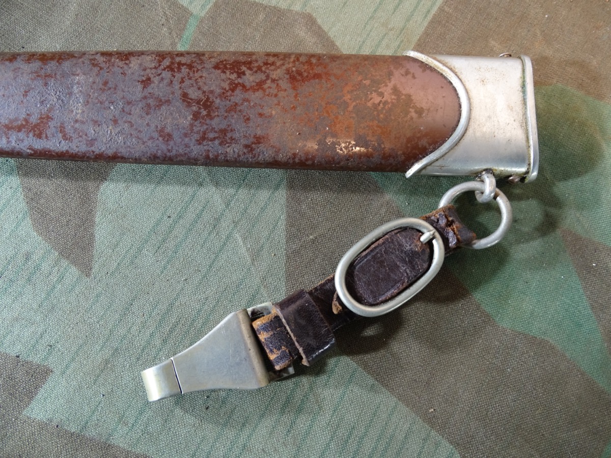 SA Dienstdolch M 33, Hersteller RZM M 7 / 66 1940, Eickhorn mit Gehänge