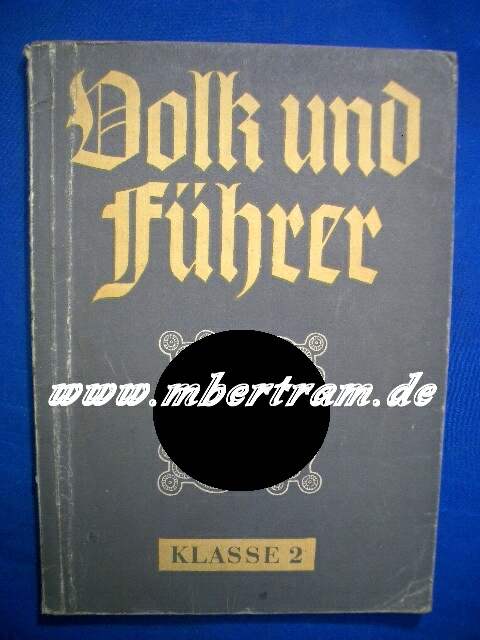 Volk und Führer. Klasse 2, 1942, Innen, Gymnasium