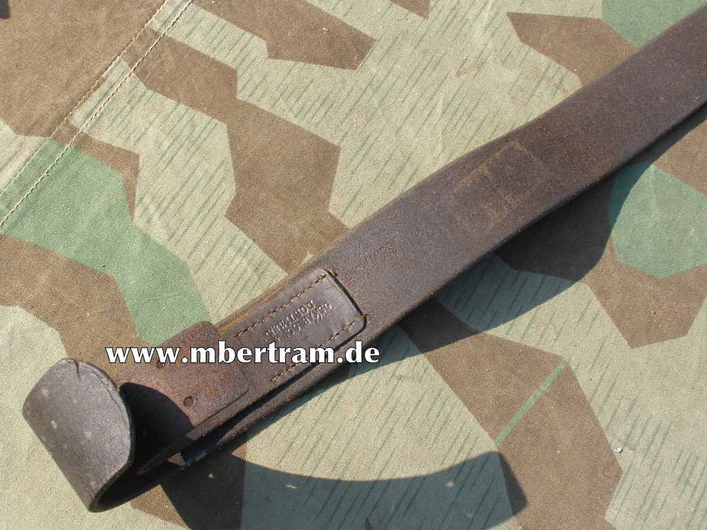 13508-12 REICHSLUFTSCHUTZBUND KOPPELSCHLOSS, ALU, M. RIEMEN