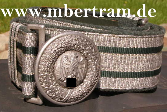 WEHRMACHT PARADEFELDBINDE für OFFIZIERE Z 1-2