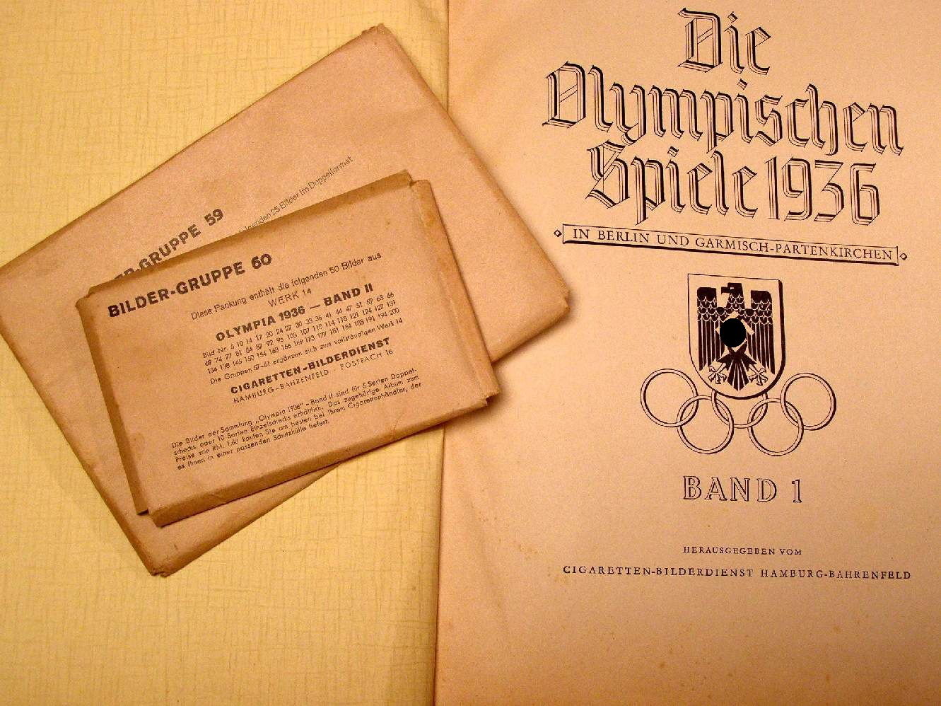 Sammelbilderalbum Olympia 1936, Band 1, Winterspiele