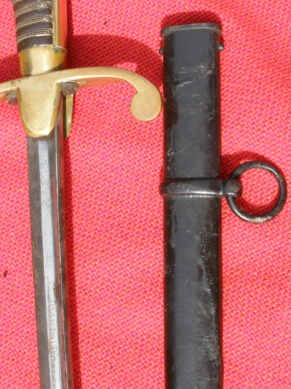 10287-8 Preußen Füsilier Offizierssäbel , " Eisenhauer"