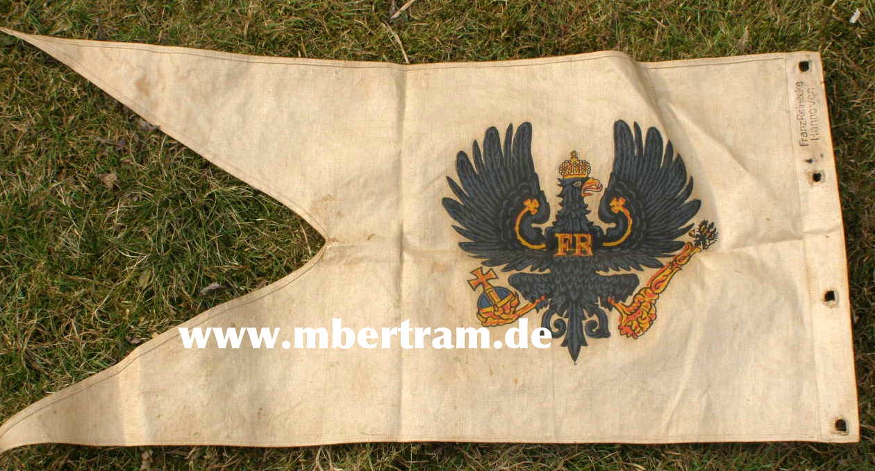 Preußen Lanzenflagge, Unteroffiziere Kavallerie, um 1917