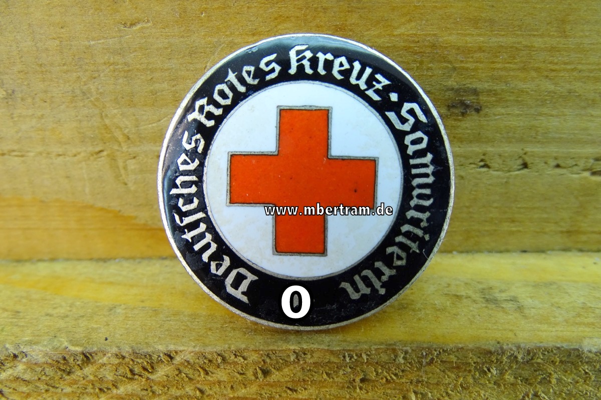 Deutsches Rotes Kreuz ( DRK ), Brosche für " Samariterin ", emailliert