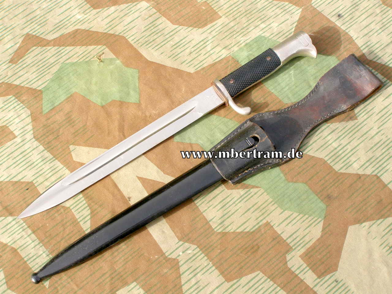 WH Extra Seitengewehr Typ KS 98, "Eickhorn", Koppelschuh