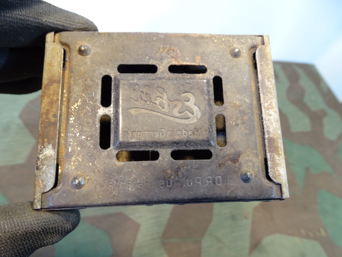 Wehrmacht Esbit Kocher DRP u. Ausl. Patent
