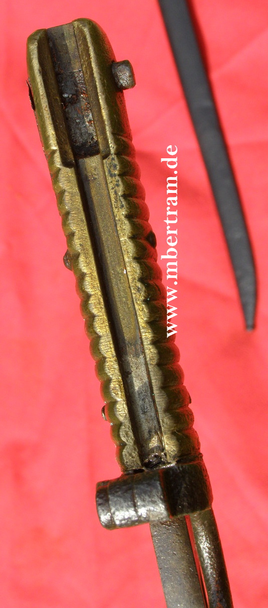 10286-11 Frankreich Säbelbajonett M 1866, Herstellermarke WKC