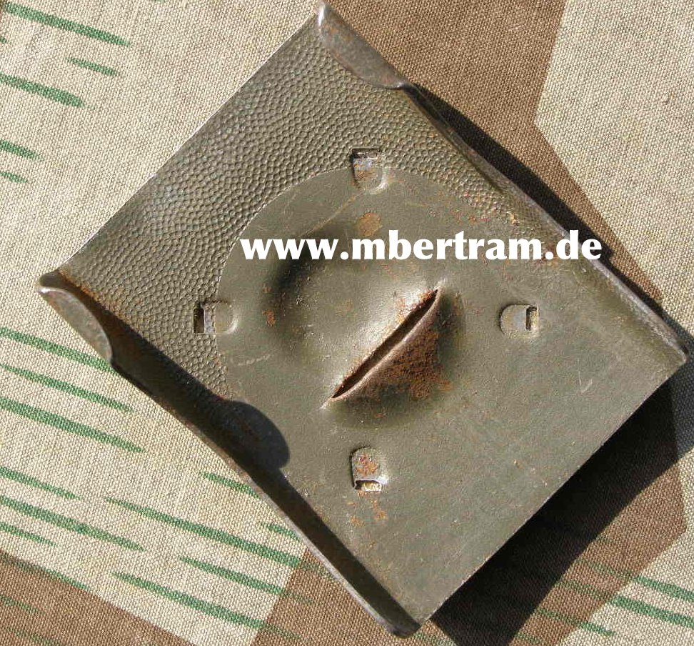 Koppelschloss "Gott mit uns" 1945/46 für Polizei, o. 2-Dorn
