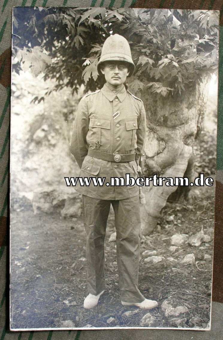 Deutscher Soldat, Tropenuniform, türkei Tscham Alan, 1916