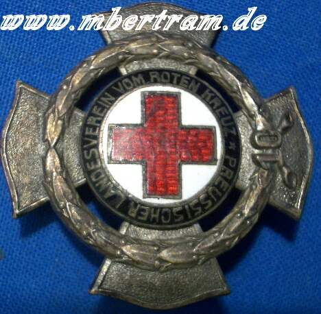 Ehrenkr. Preuss. Landesve. Rot. Kreuz f. 10 jähr. Tätigkeit