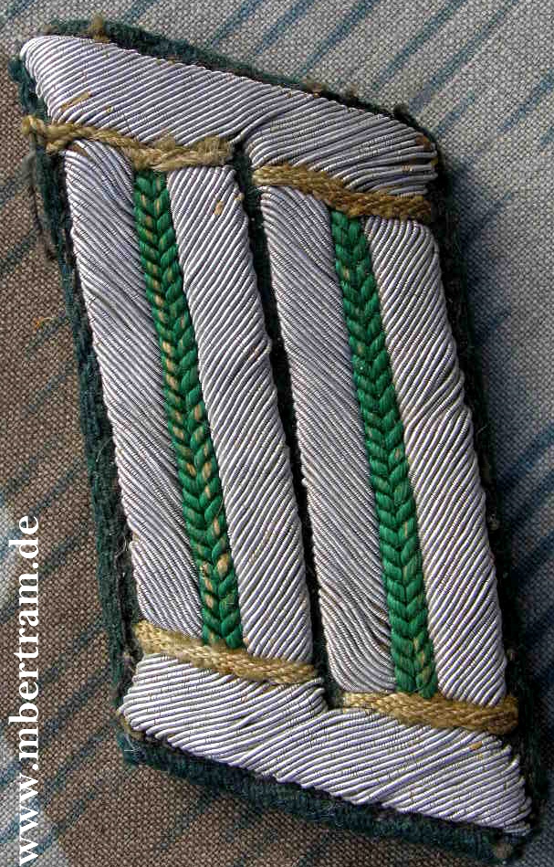 Kragenspiegel Offizier Kradeinheiten der Wehrmacht
