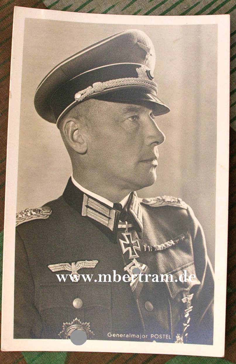Wehrmacht Ritterkreuzträger: "Generalmajor Postel"