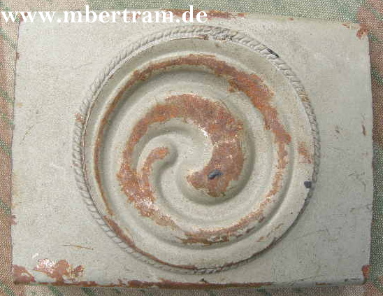 Frühes Nachkriegskoppelschloss, gefertigt aus WH Schloß
