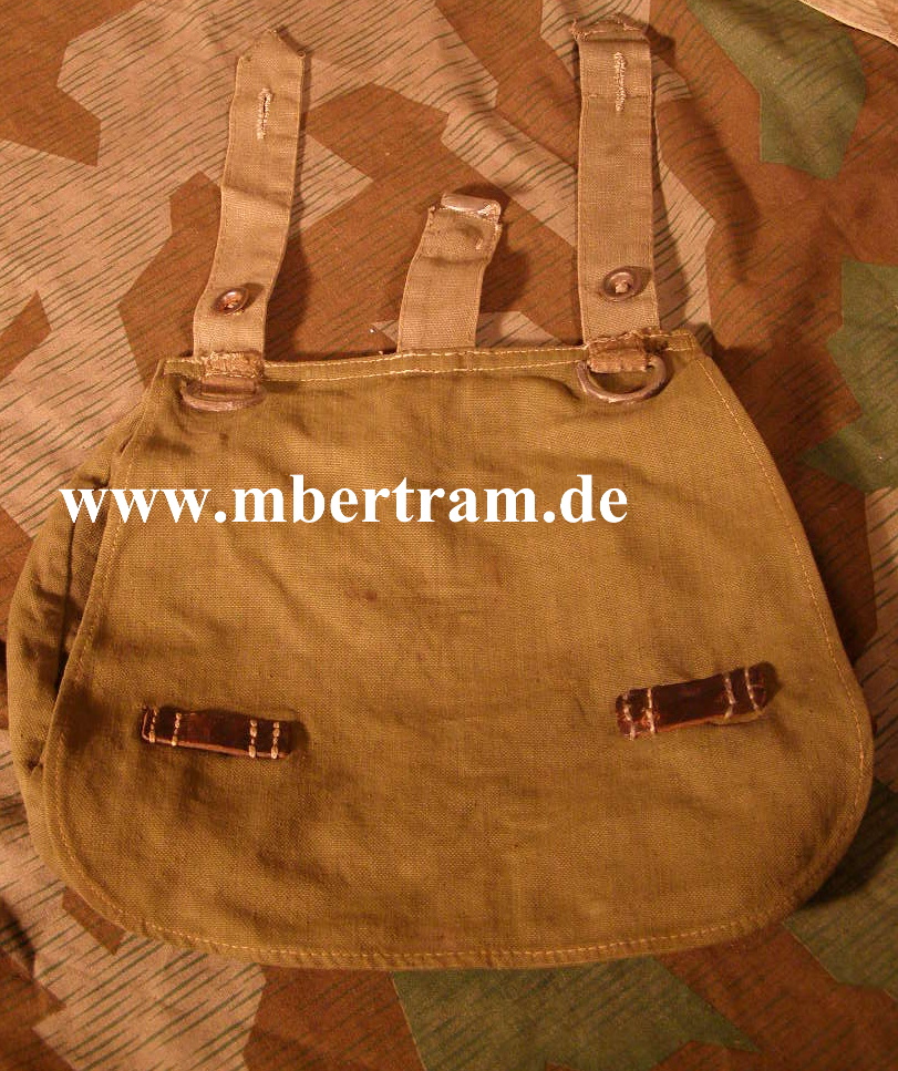 Brotbeutel Waffen SS/ Wehrmacht 2. WK, 1944/45, RB Nr.