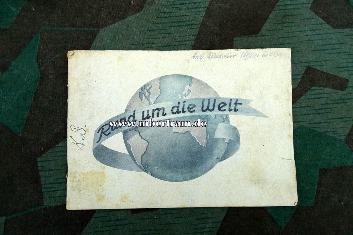 14114-10 Kartentsche, ähnlich Wehrmacht, schwarzes Glattleder. WaA