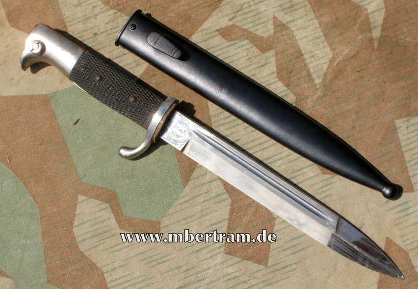 Wehrmachts Extra Seitengewehr KS 98. Hst.: "Höller"