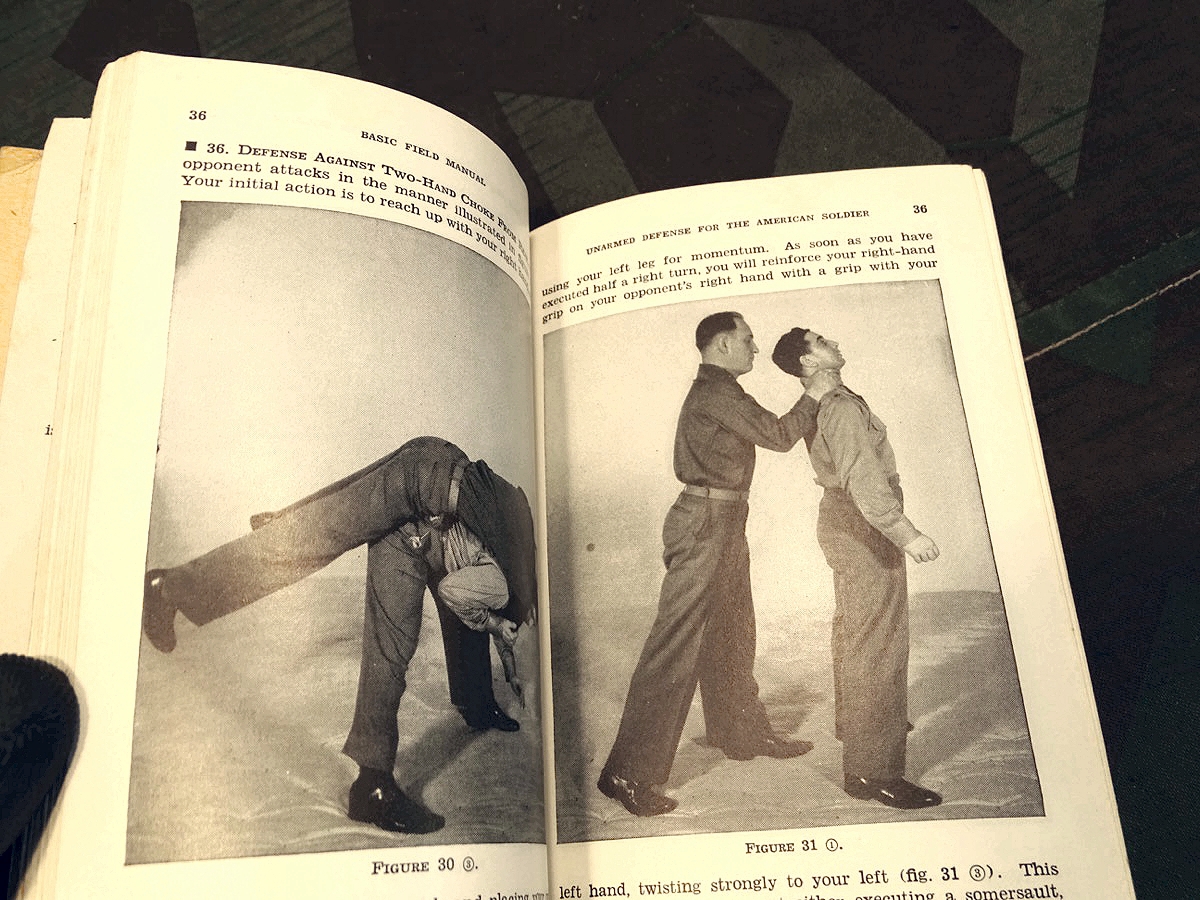 War Department Basic Field Manual, Unarmed defense of the american Soldier 1942 War Department Basic Field Manual, Unarmed defense of the american Soldier 1942
