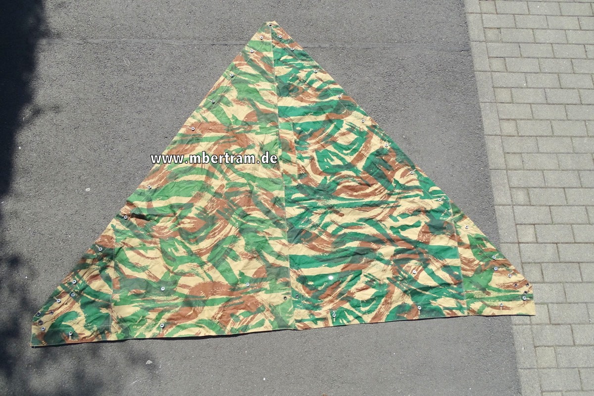 Dreiecks Zeltbahn, Frankreich, Fremdenlegion Indochina Kriegg, wie WH Tropen