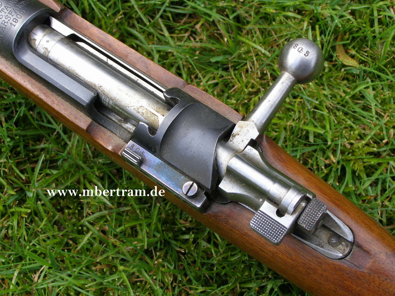 10270-2 Schweden: DEKO Mauser Gewehr M 96, 1909, nrgl.