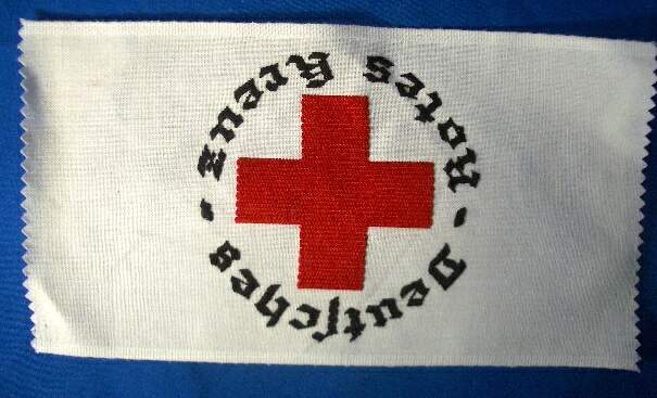 DRK Armbindenmuster. Bevo/ Wuppertal, Mustermappe