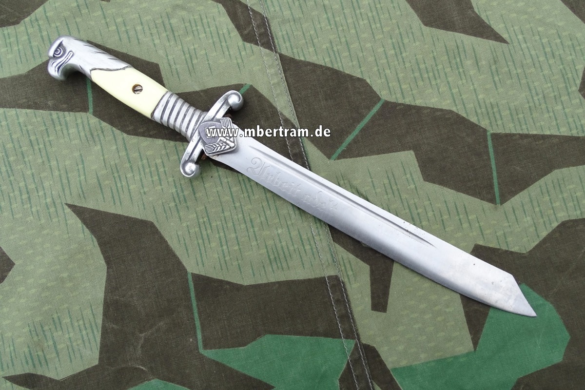 RAD Führerhauer, M 1937,  Hersteller Puma, falsche Griffschalen, ohne Scheide