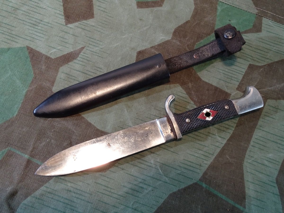 HJ Messer / HJ Dolch, Hst. M7/10 1939 , J. A. Henckels, Solingen