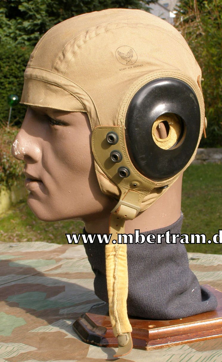 US Air Force Fliegerkopfhaube 2. Weltkrieg, Model AN-H-15