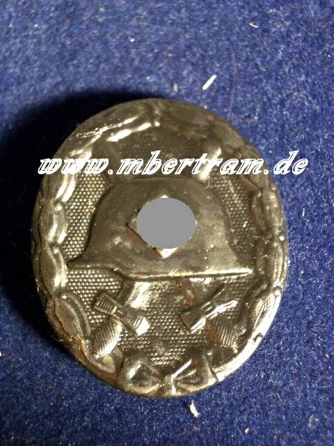VERWUNDETEN ABZEICHEN 1939 IN SCHWARZ ZUSTAND 3-
