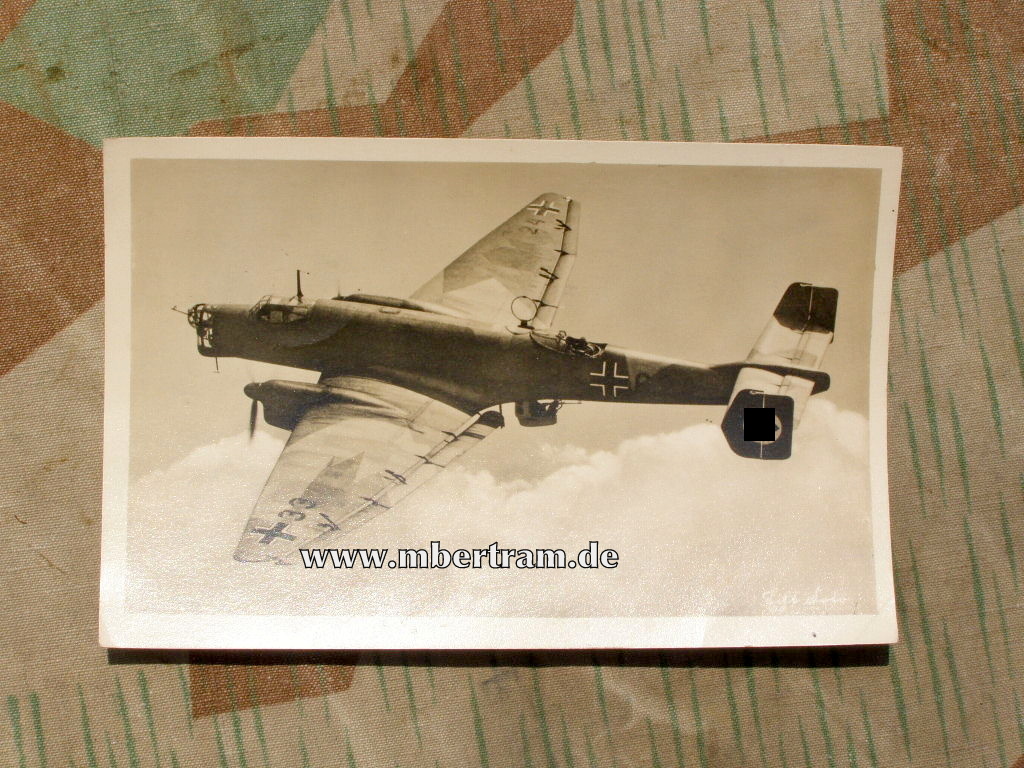 2 motoriges Kampfflugzeug Junkers Ju 86 K. Feldpost 1940