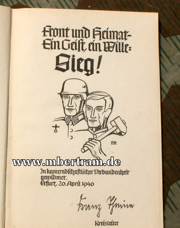 Ziegler, Matthes: Soldatenglaube - Soldatenehre ,1940
