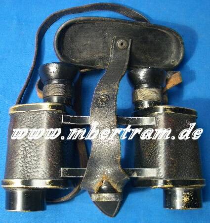 Preussisches Dienstglass 1918, Strichplatte, Hensoldt Wetzlar