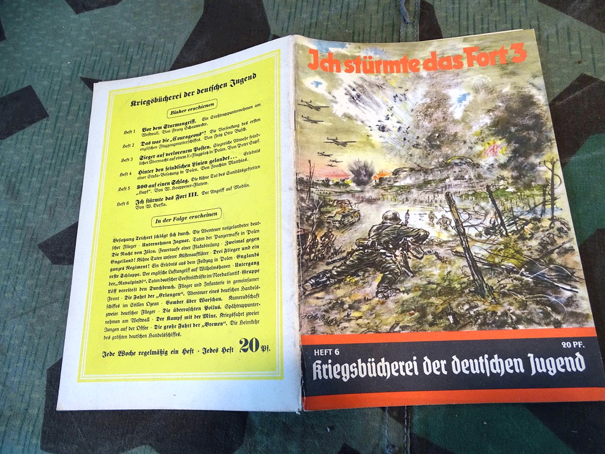 Kriegsbücherei der deutschen Jugend, Heft  6, Ich stürmte das Fort 3 , der Angrif auf Modlin