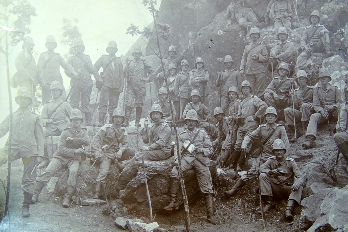 17797-22 Foto Nachlass eines ehem. Angehörigen der kaiserlichen Kolonialtruppe Tsingtau