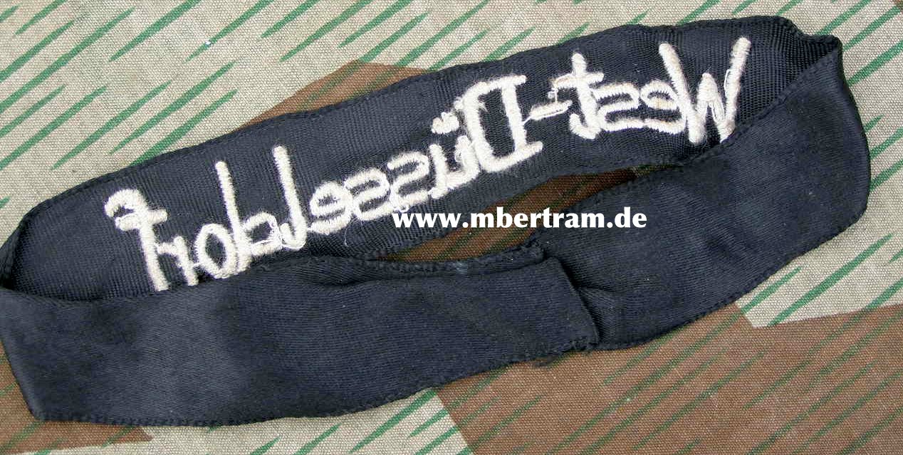 BDM Gebietsärmelstreifen für Mantel "West Düsseldorf"