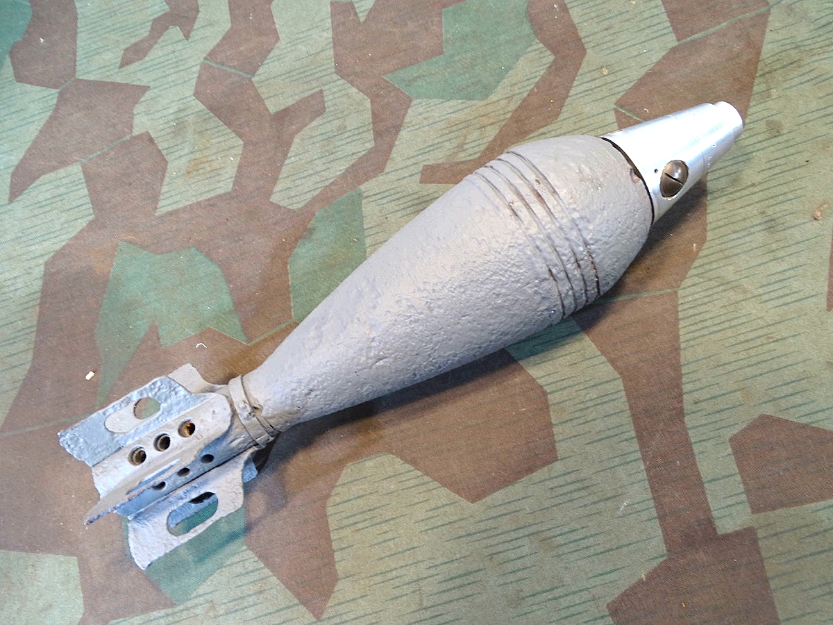 2. Weltkrieg Deko M43 Munition für US 81 mm Granatwerfer