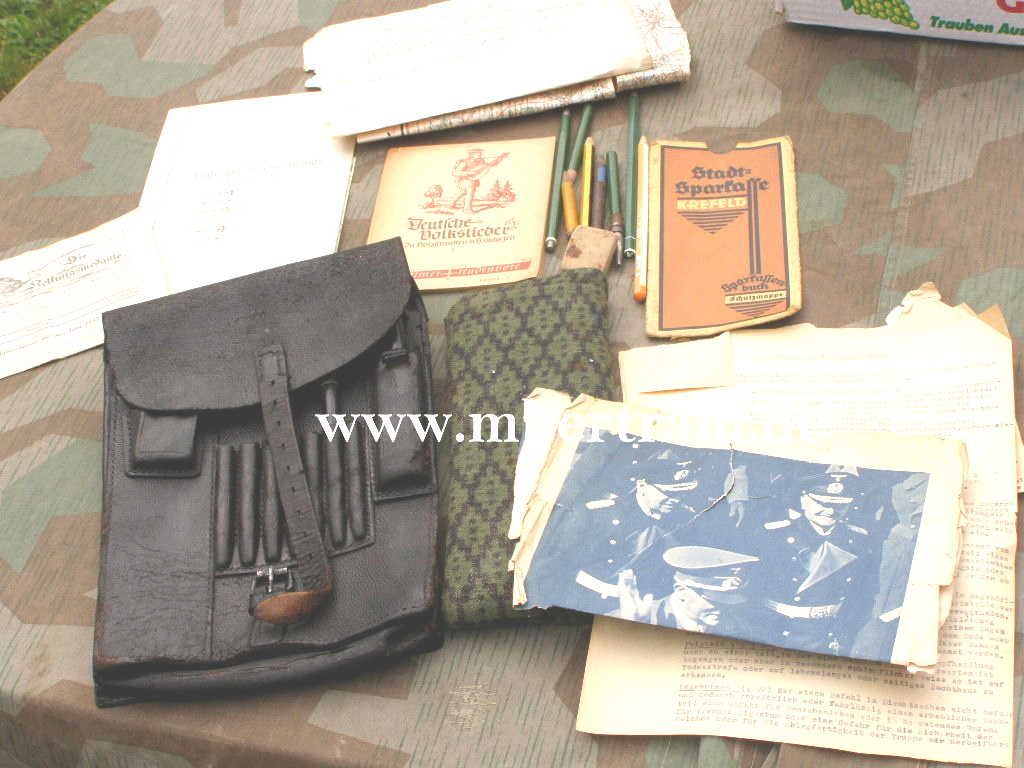 Wehrmacht Kartentasche / Meldetasche 1939